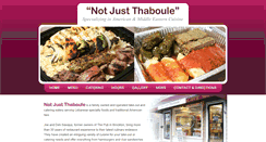 Desktop Screenshot of notjustthaboule.com